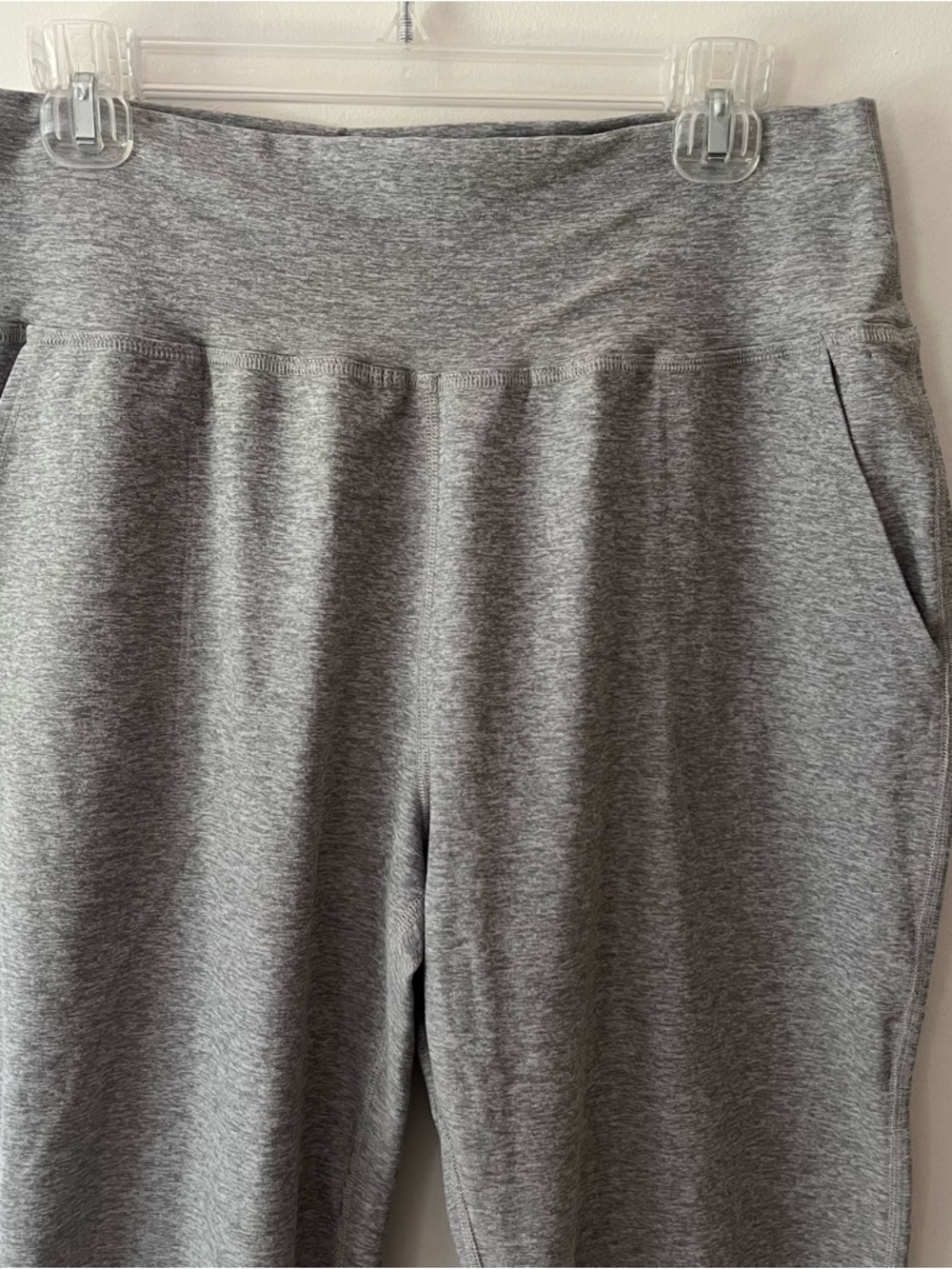 Beyond Yoga Jogger Pants Large Grey Space Dye Pockets - Picture 2 of 5